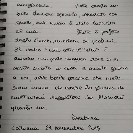 Suite Il Letto Sotto Il Tetto Catania Exterior photo